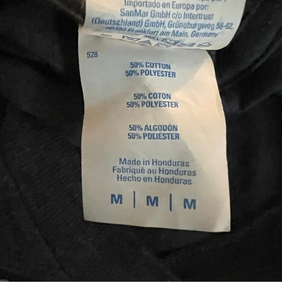 Port & Company Gray Graphic T-Shirt Size Medium Like New - Picture 5 of 5